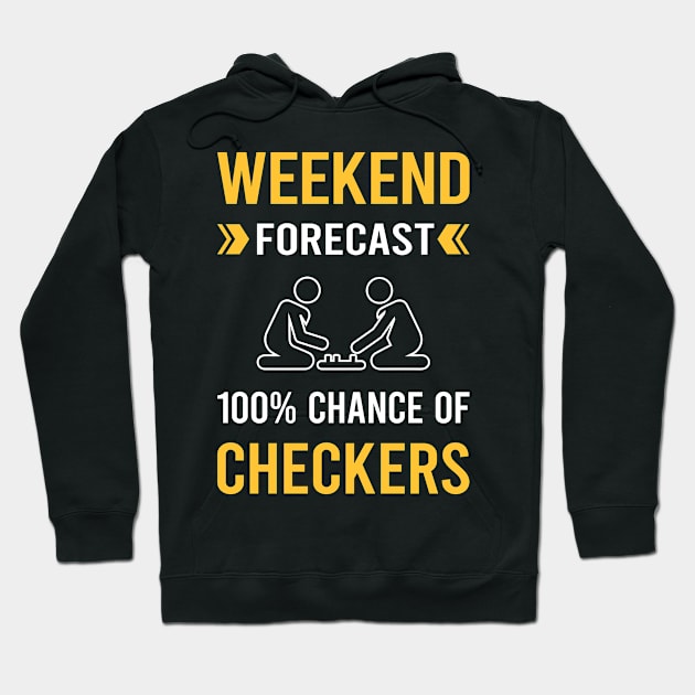 Weekend Forecast Checkers Hoodie by Good Day